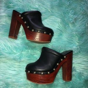 COPY - Leila Stone cute chunky/Platform heels! US 6